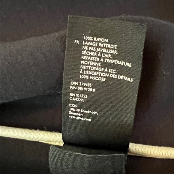 COS Women’s Zip-Up Navy Jacket, Size M - Picture 8 of 10